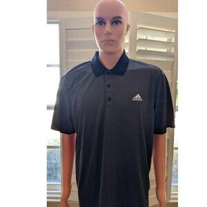NEW Adidas Men’s Golf Polo Shirt Black XL – Climalite